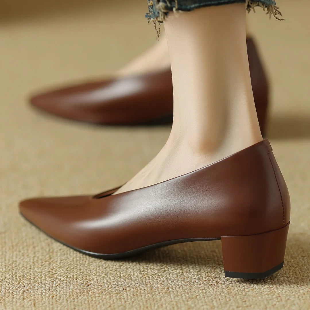 Martina Leather Pumps