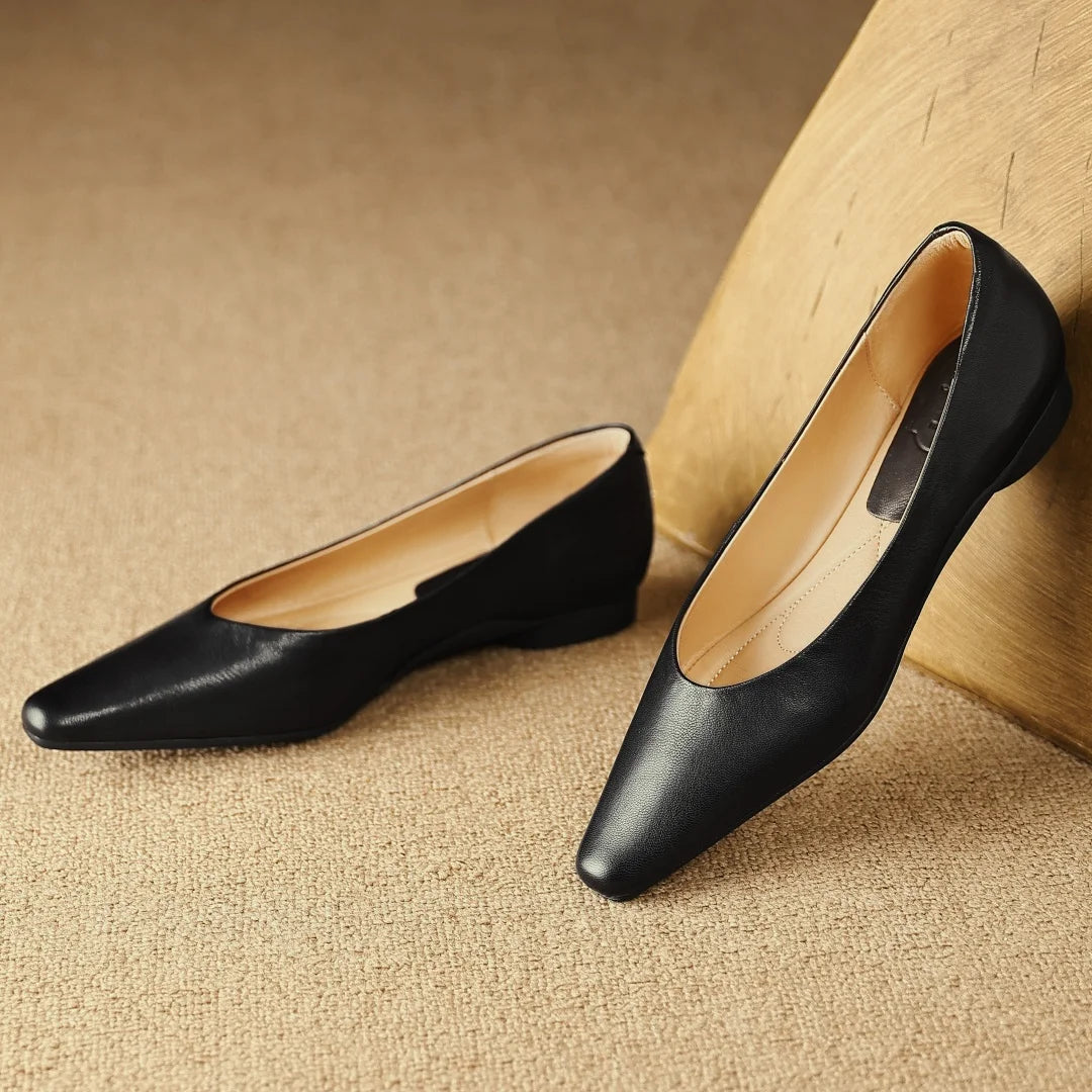 Rosaline Leather Pumps