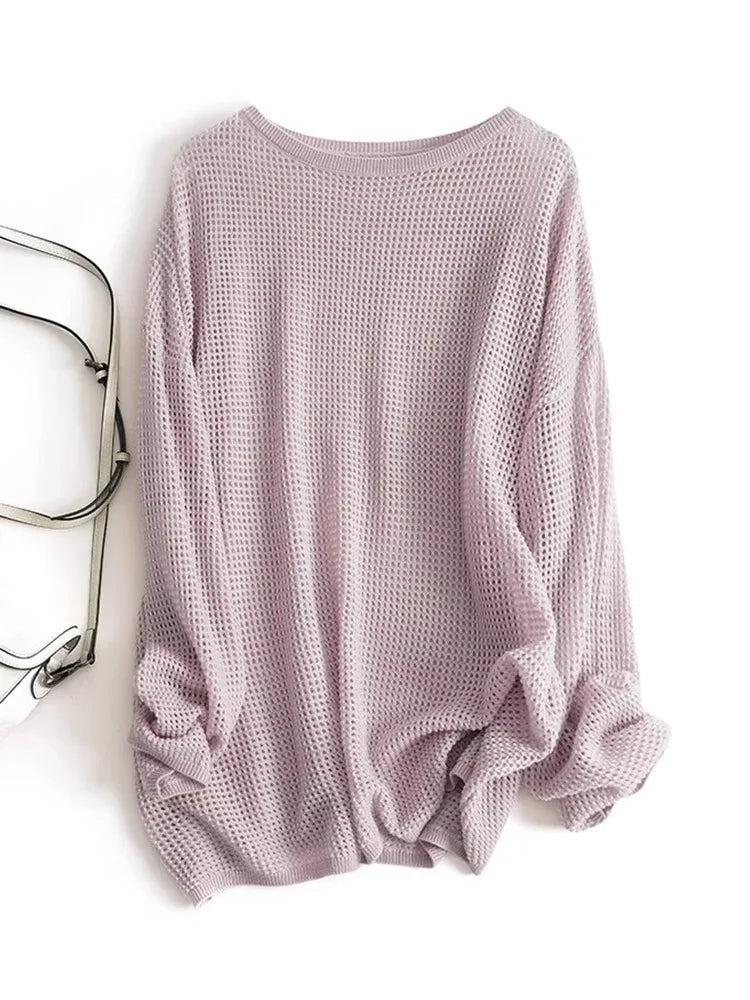 Avery Hollow Knit Top