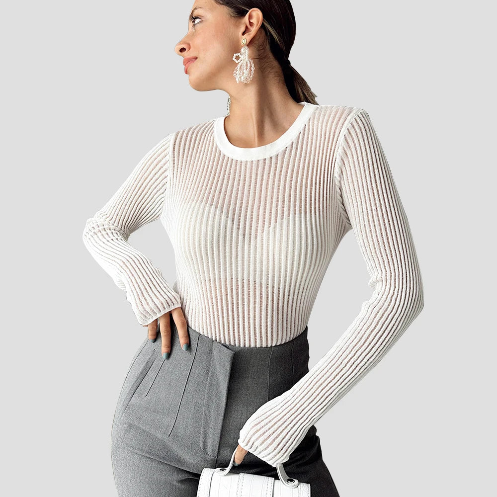 Evelyn Striped Blouse
