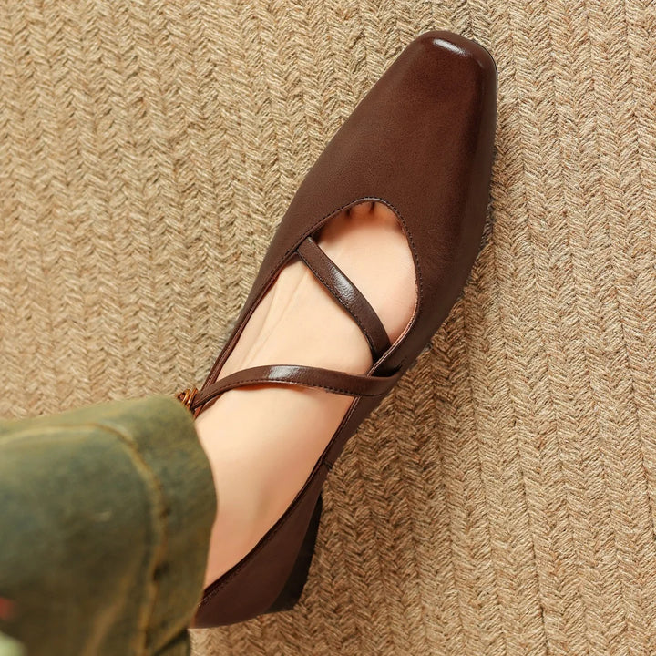 Marbelle Leather Pumps