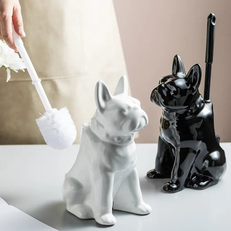 Dog Shape Toilet Brush