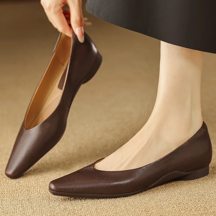 Rosaline Leather Pumps