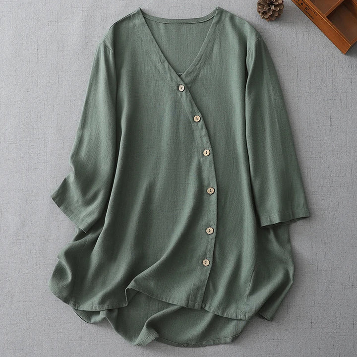 Natalia Linen Shirt