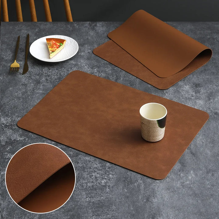 Leather Waterproof Food Mat