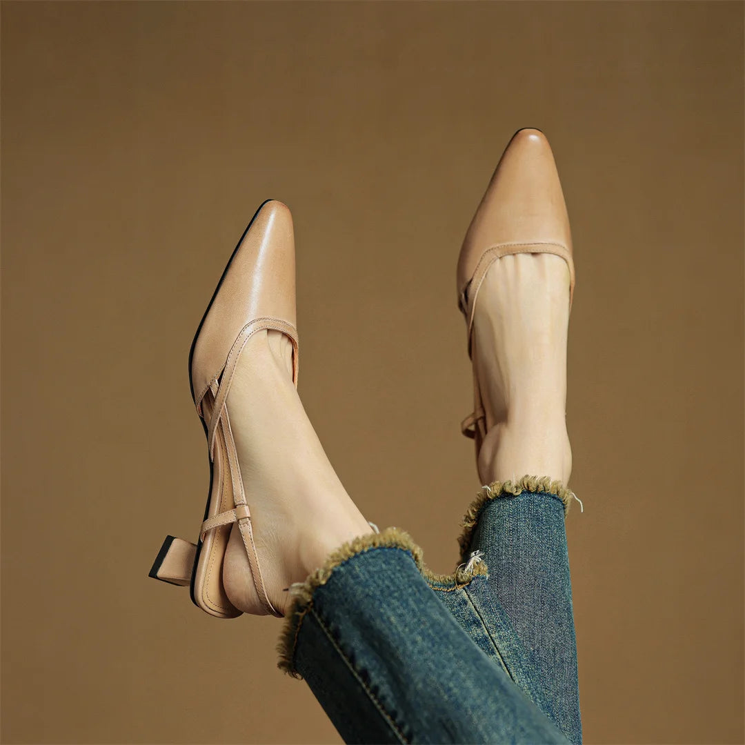 Nadia Leather Pumps