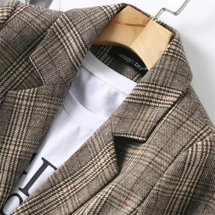 Monacco Plaid Blazer