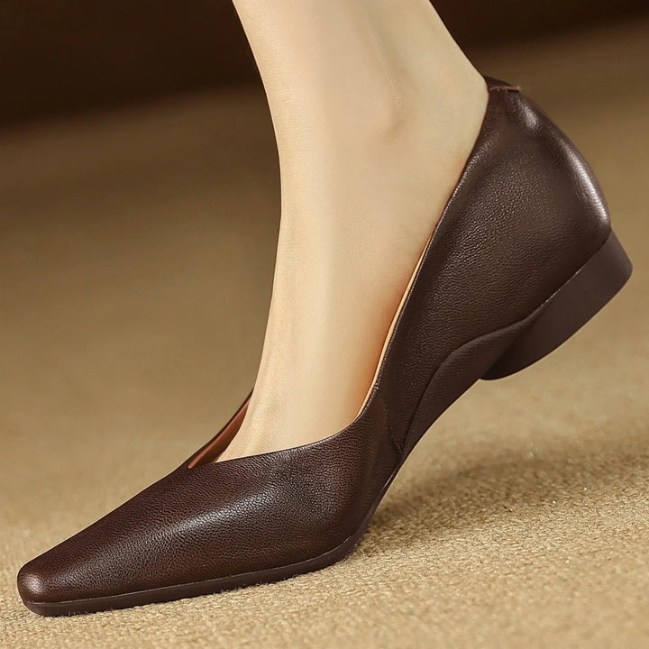 Rosaline Leather Pumps