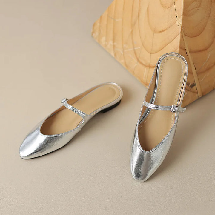 Rosalind Genuine Leather Mules