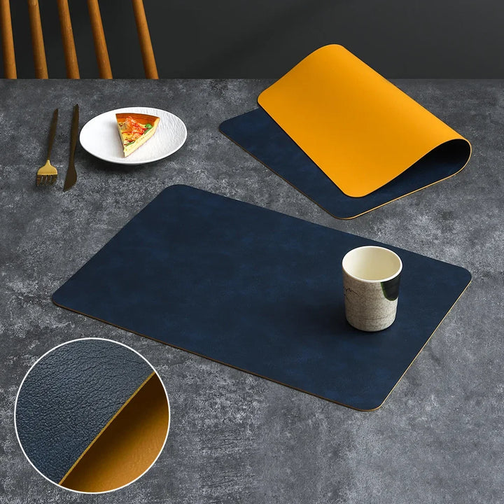 Leather Waterproof Food Mat