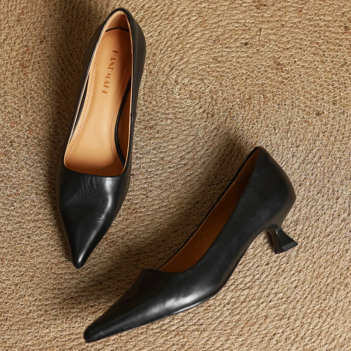 Martina Genuine Leather Pumps