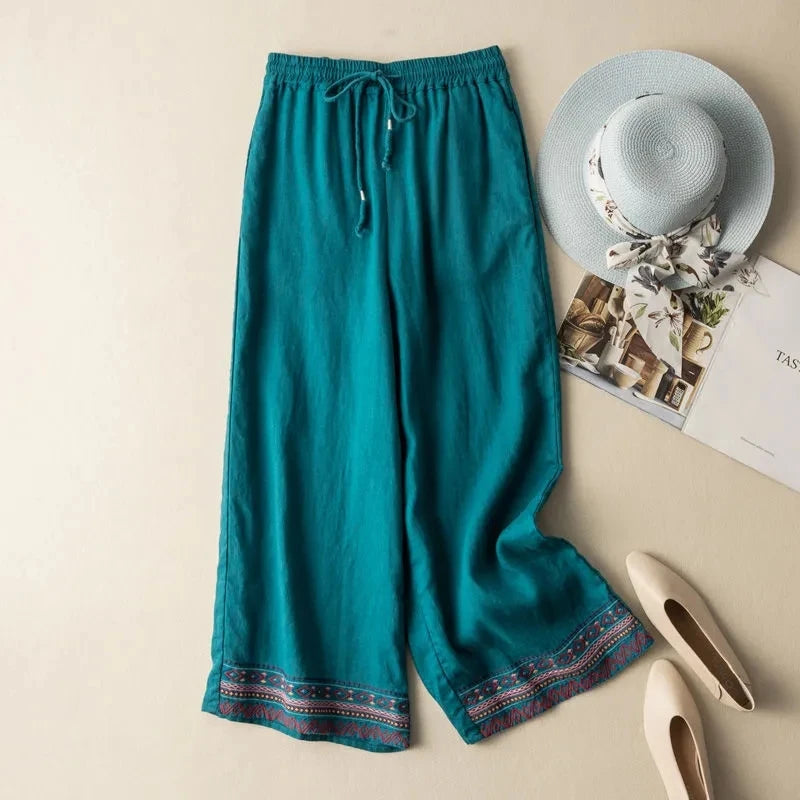 Jamila Linen Pants