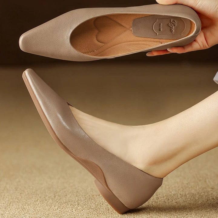 Rosaline Leather Pumps