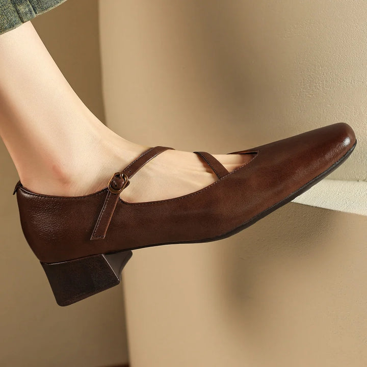Marbelle Leather Pumps