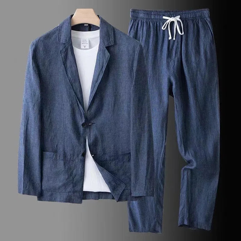 Italian Meadow Linen Suit