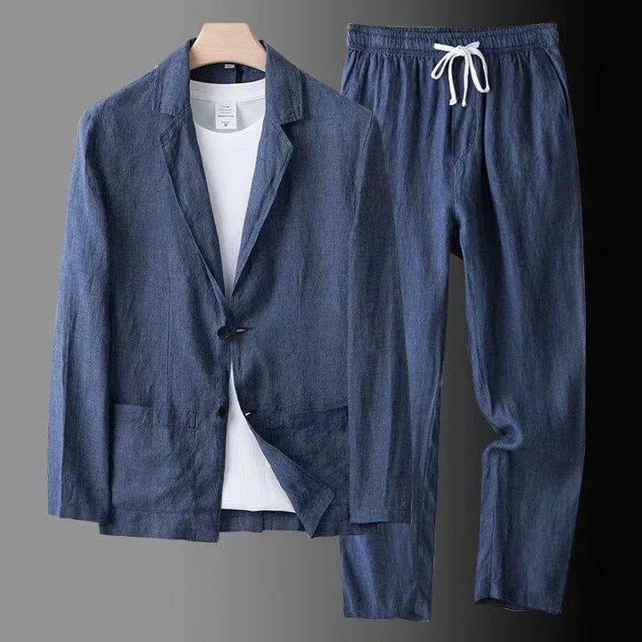 Italian Meadow Linen Suit