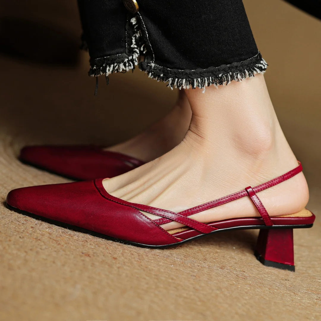 Nadia Leather Pumps