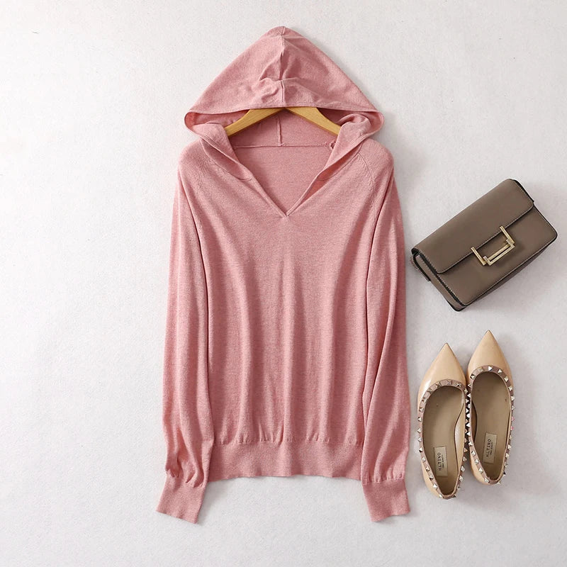 Meadow Cashmere Hoodie