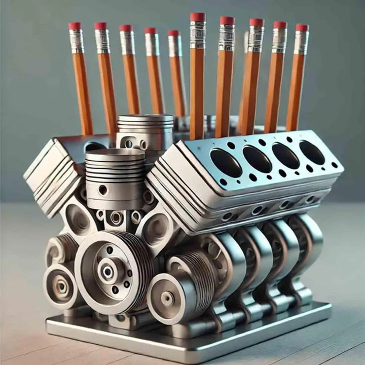 Engine Pen Holder