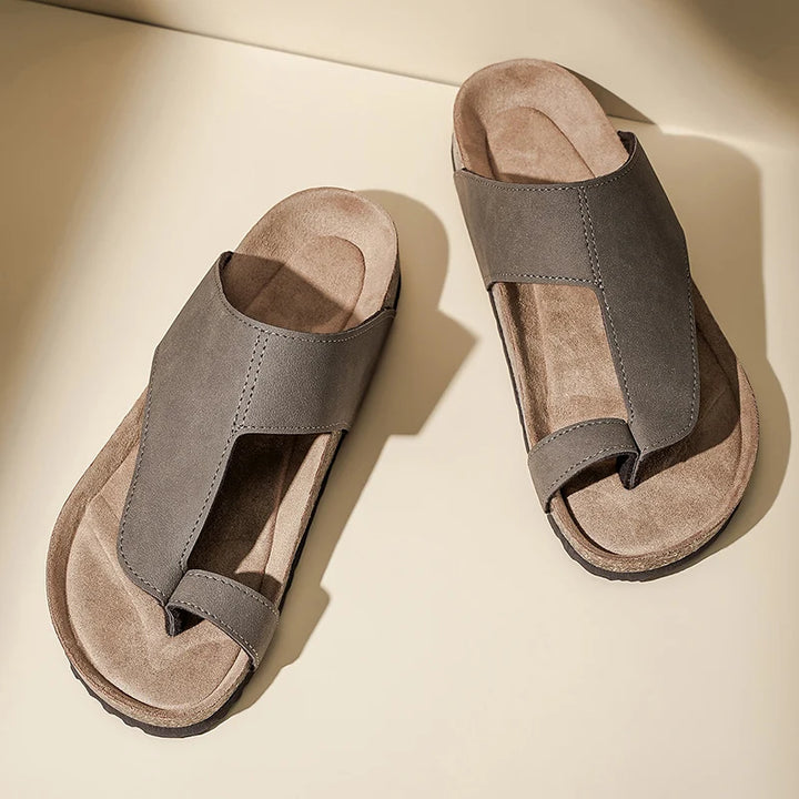Jason Original Leather Slides
