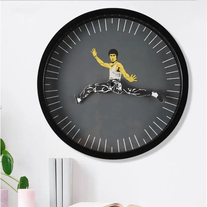 Kung Fu Wall Clock