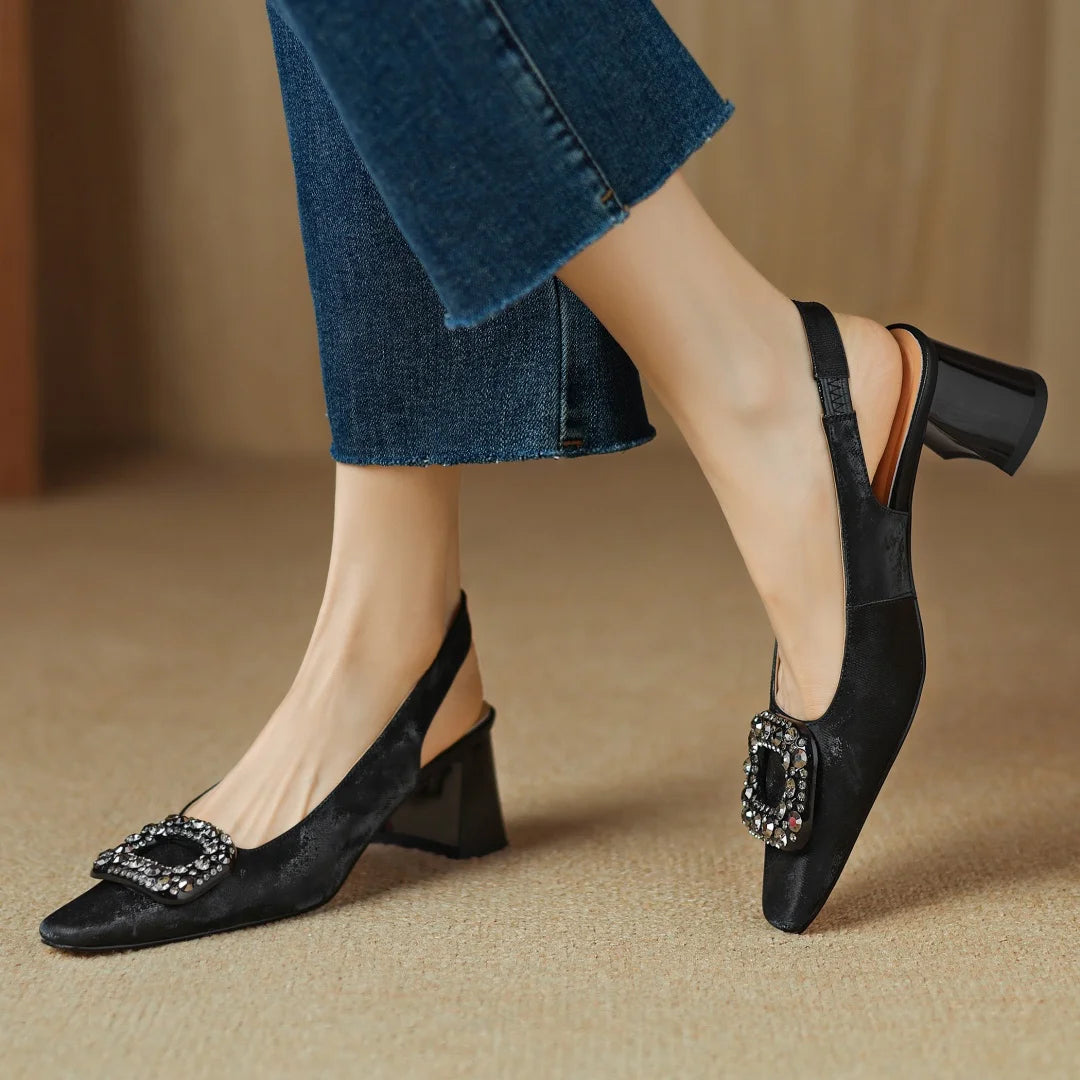 Katrina Leather Pumps