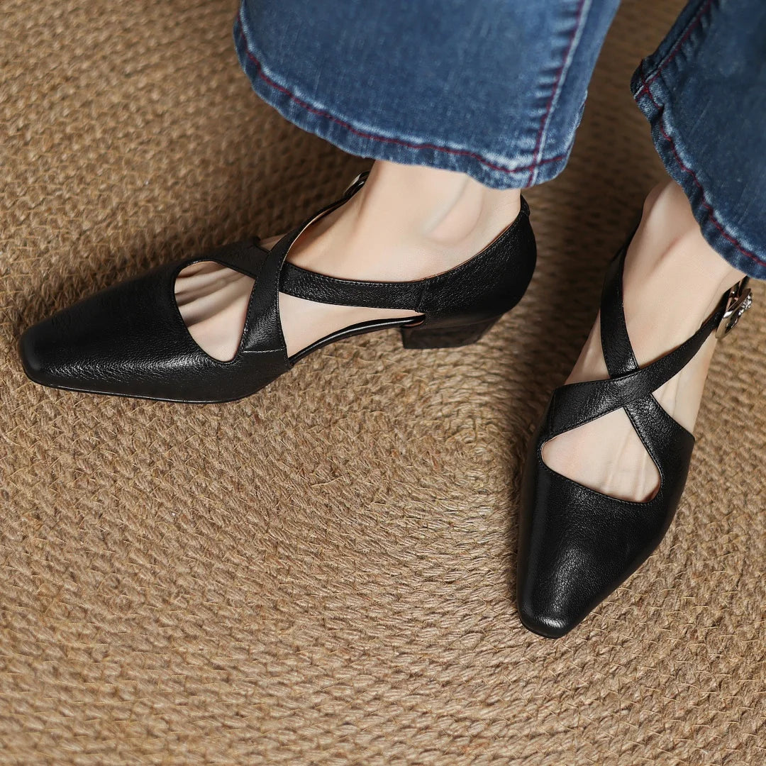 Daniela Leather Sandals