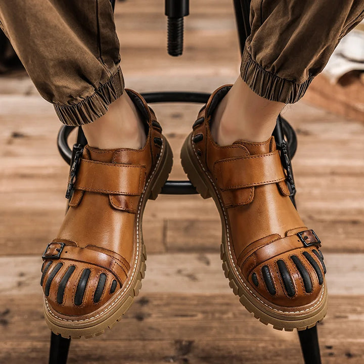 Vittorio Wingtip Slip On Shoes