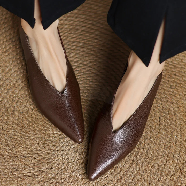 Louise Leather Pumps
