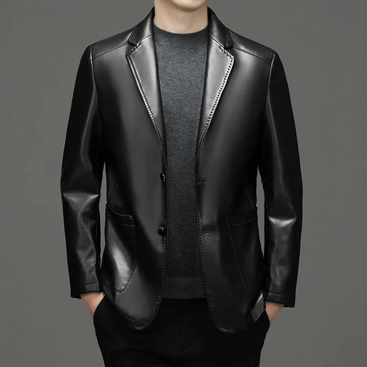 Camden Leather Blazer