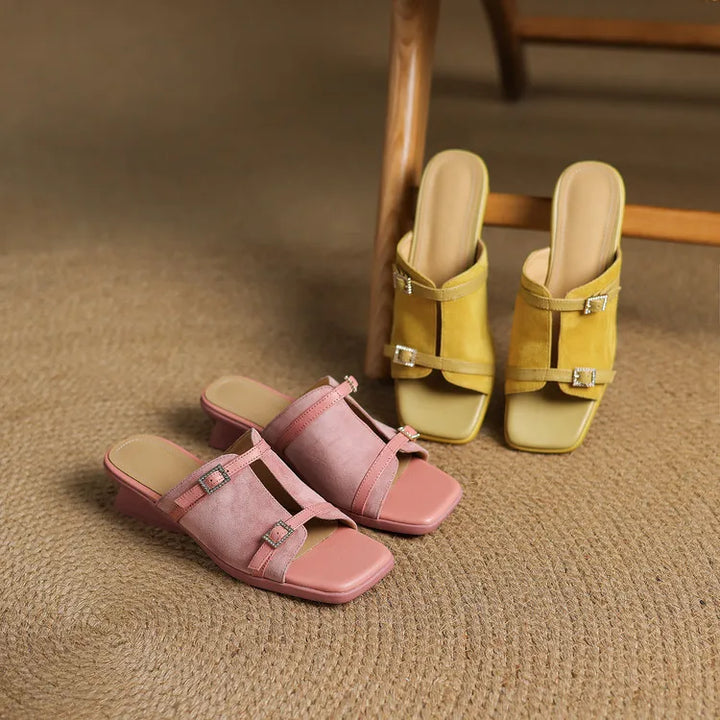 Cassiel Suede Sandals