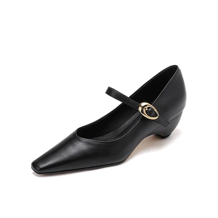 Helena Genuine Leather Pumps