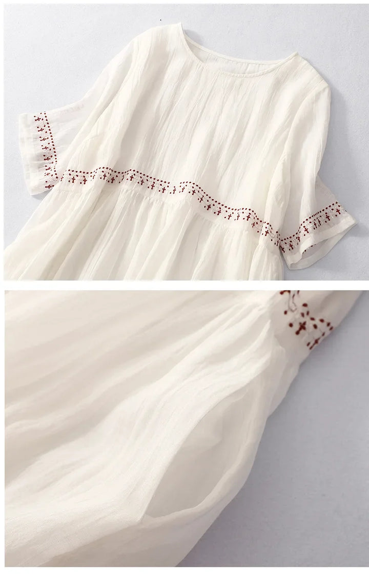 Abigail Linen Dress