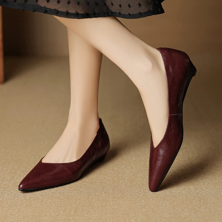 Elodie Leather Pumps