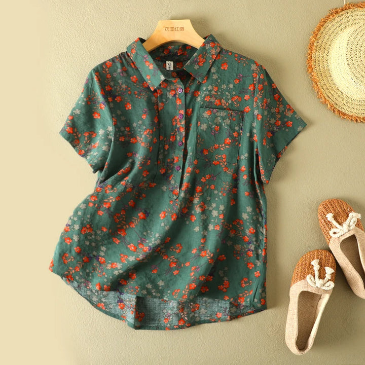 Elloise Linen Blouse