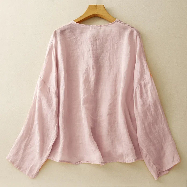 Amanda Linen Blouse