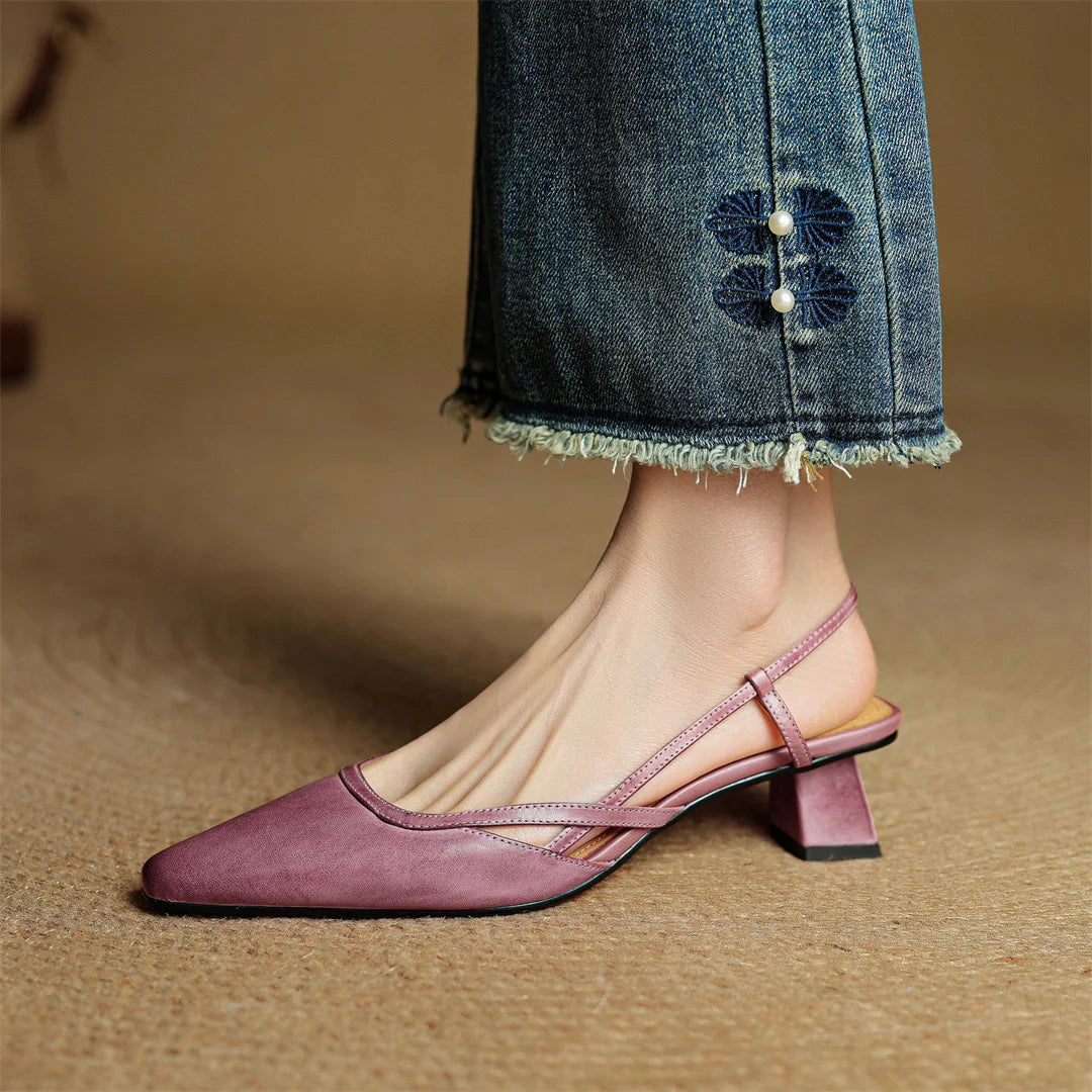 Nadia Leather Pumps