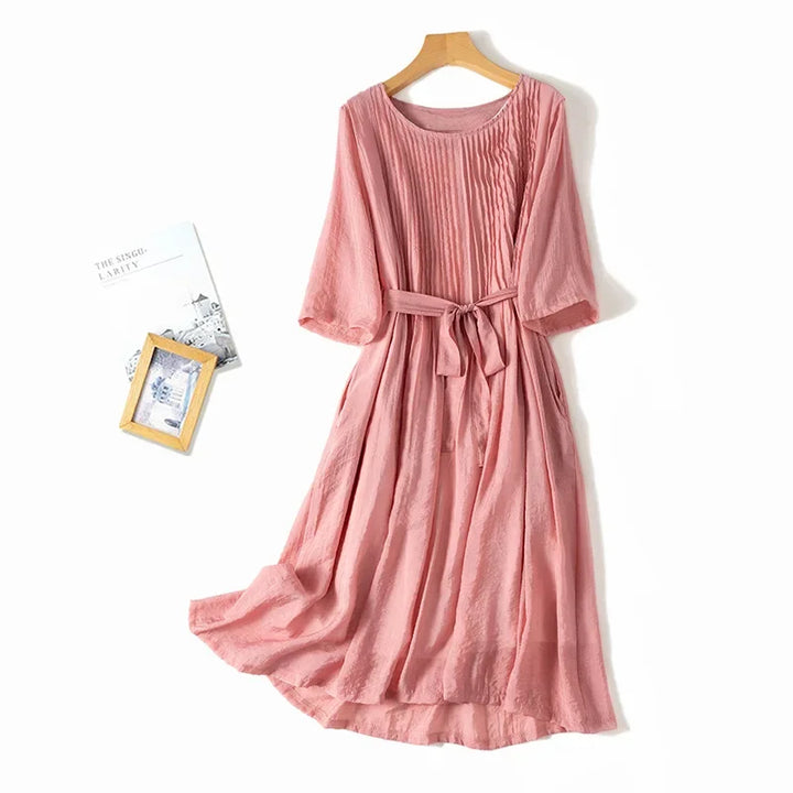 Andrea Linen Dress