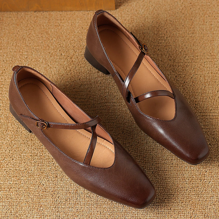 Marbelle Leather Pumps