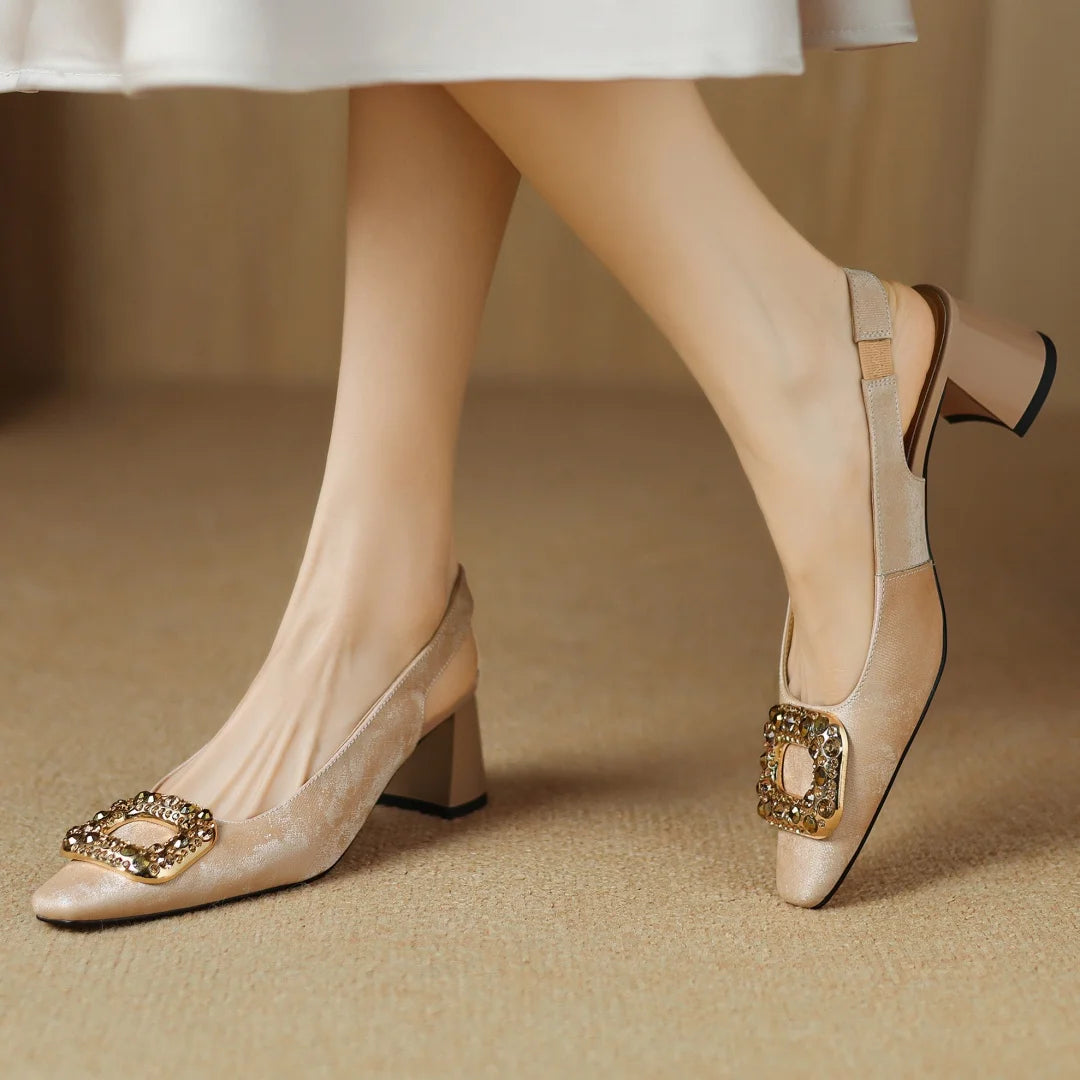 Katrina Leather Pumps