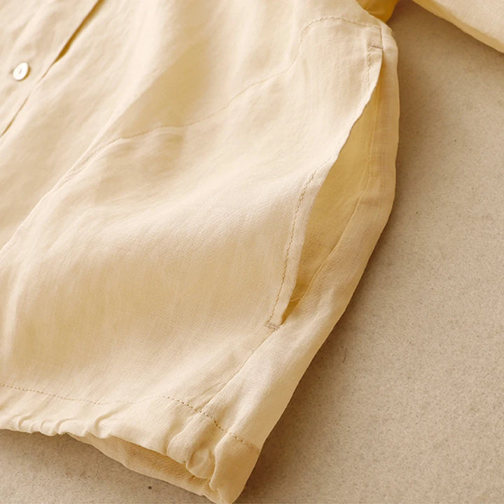 Arden Taylor Linen Hoodie
