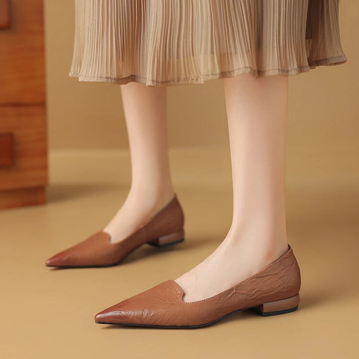 Hadley Leather Pumps