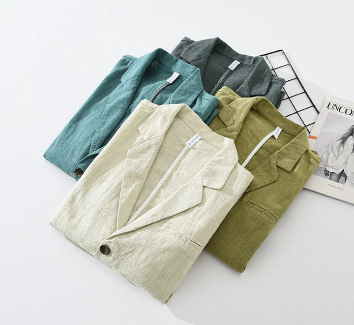 Italian Signature Linen Blazer