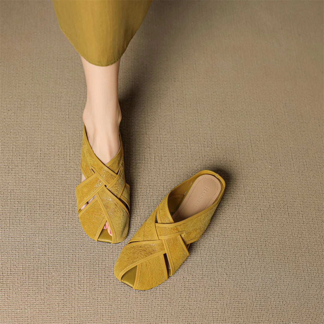 Juniper Leather Sandals