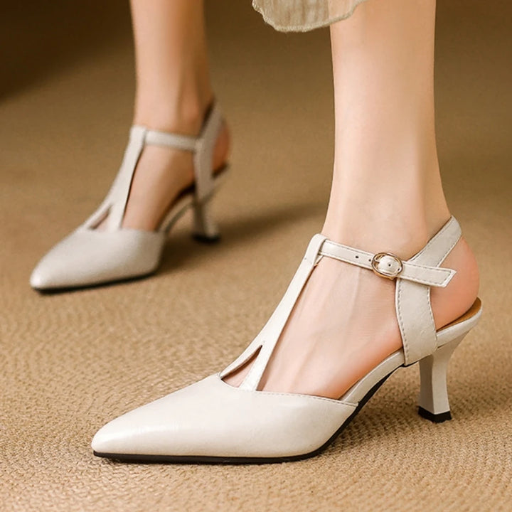 Monique Leather Pumps