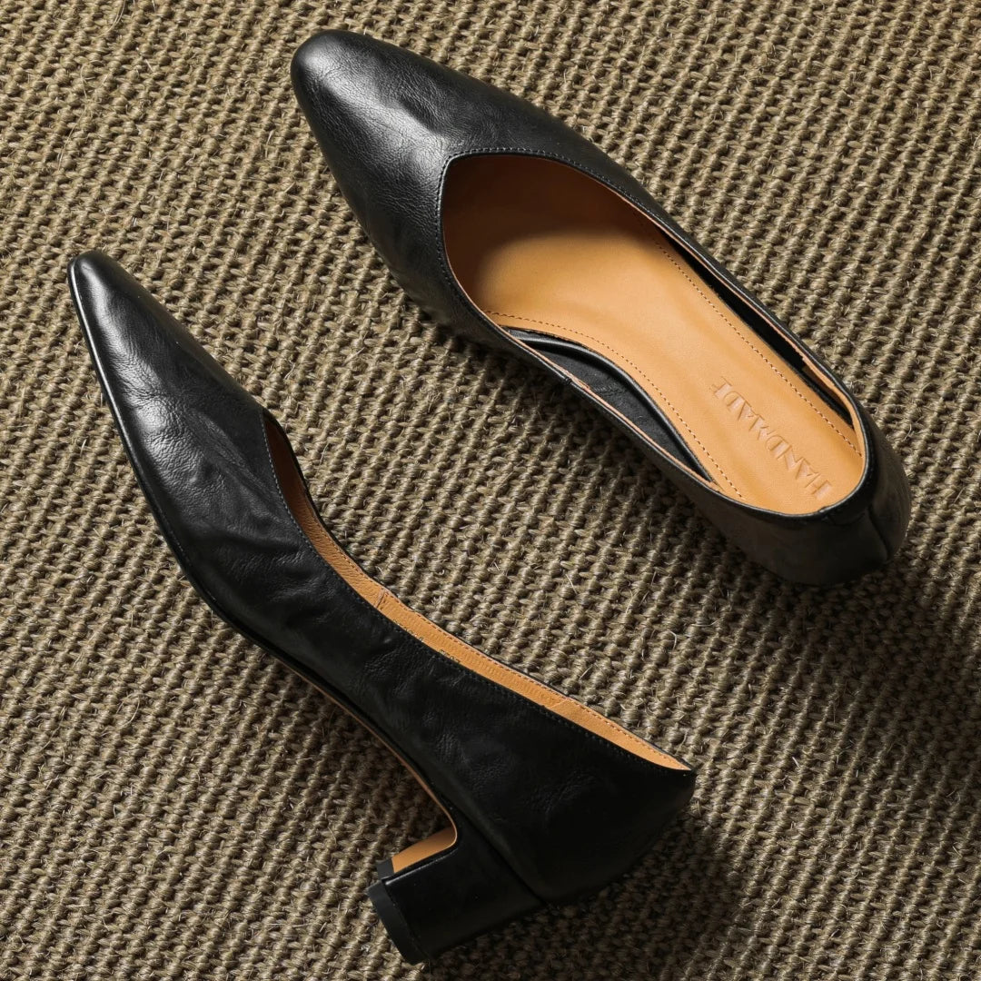 Trisha Leather Pumps
