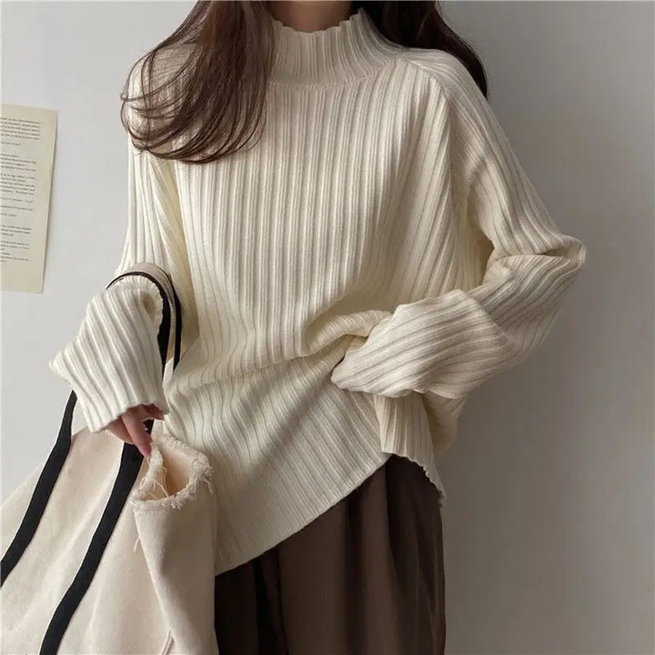 Manku Half Knitted Sweater