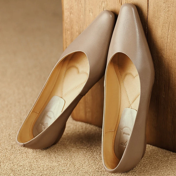Rosaline Leather Pumps