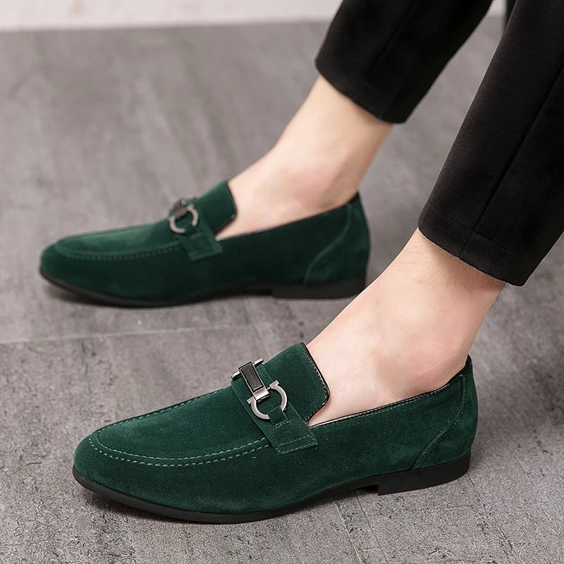 Valestro Suede Loafers