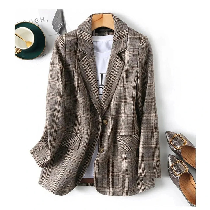 Monacco Plaid Blazer